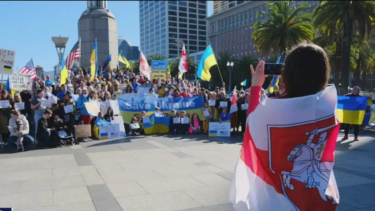 Bay Area Ukrainians react as Russian invasion remains imminent