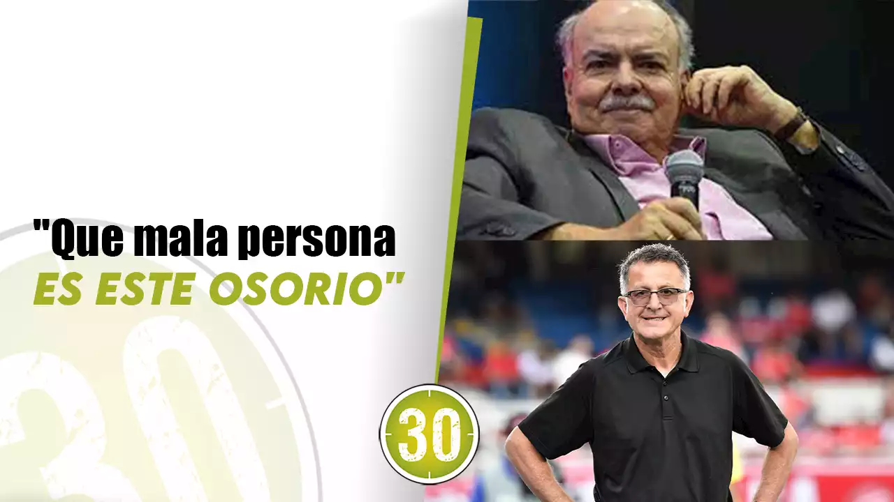 'Desleal, mal colega y mala persona' Iván Mejía le tiró con todo a Juan Carlos Osorio