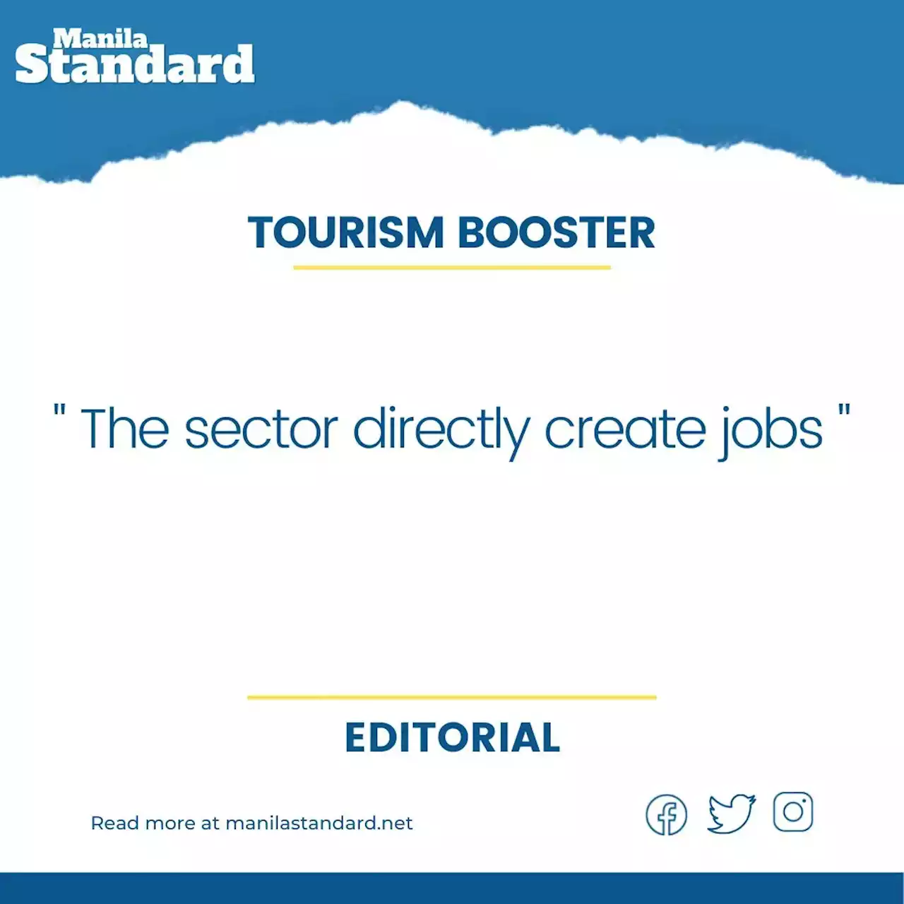 Tourism booster