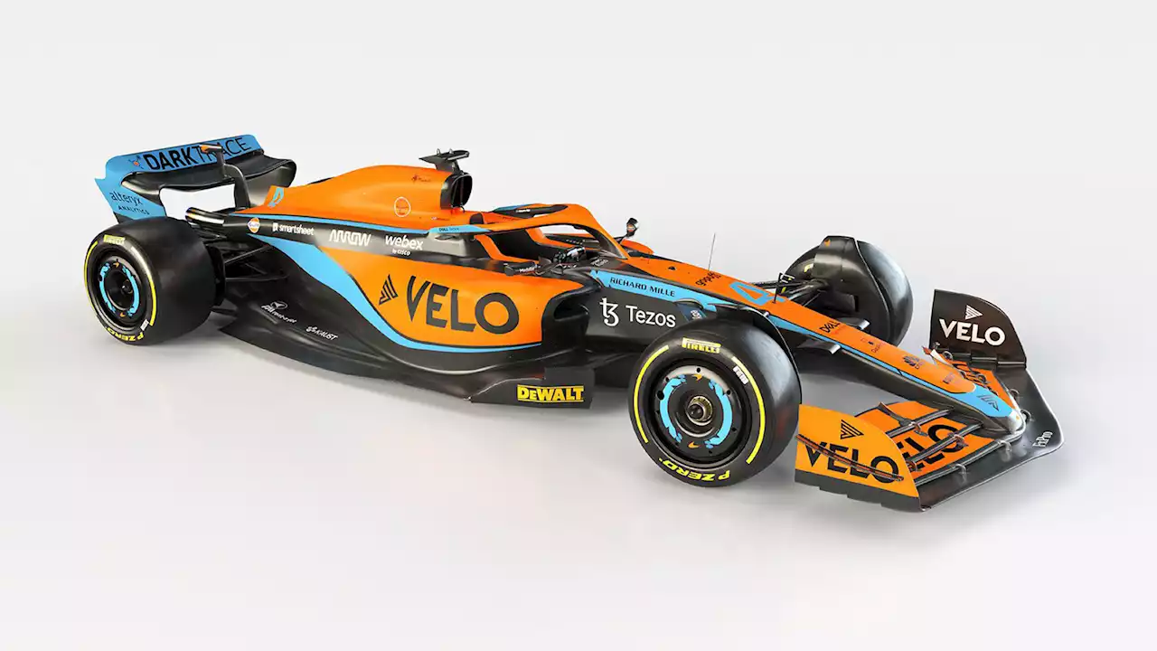 2022 McLaren MCL36 F1 race car revealed