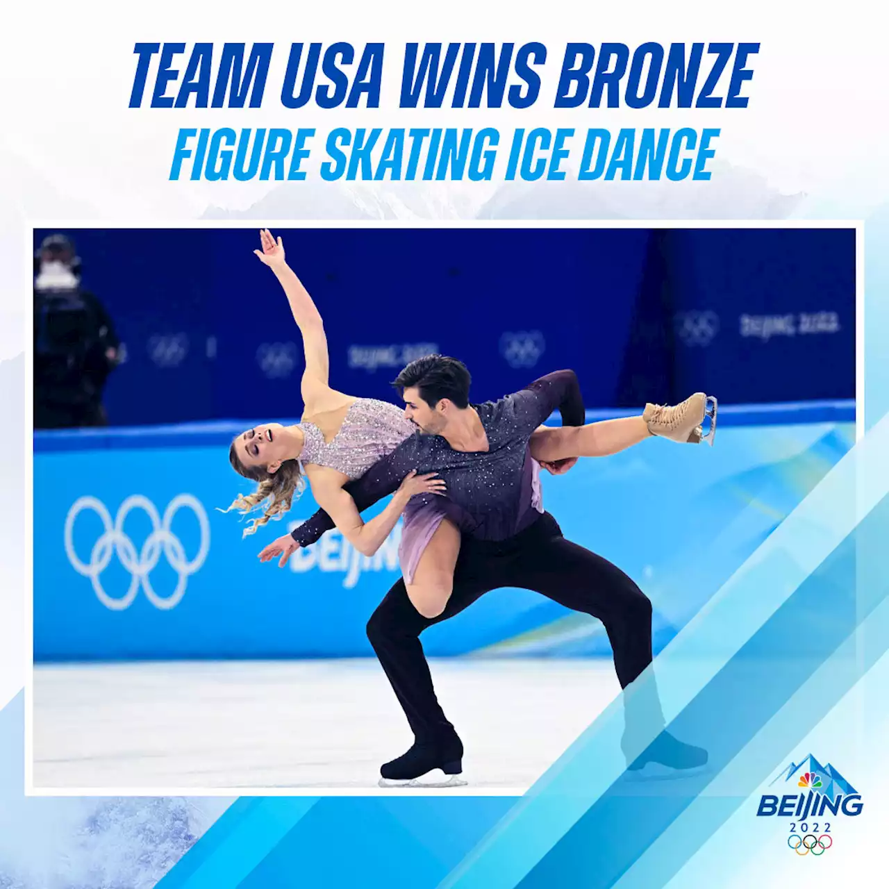 Madison Hubbell, Zach Donohue Earn Bronze in Olympic Ice Dance