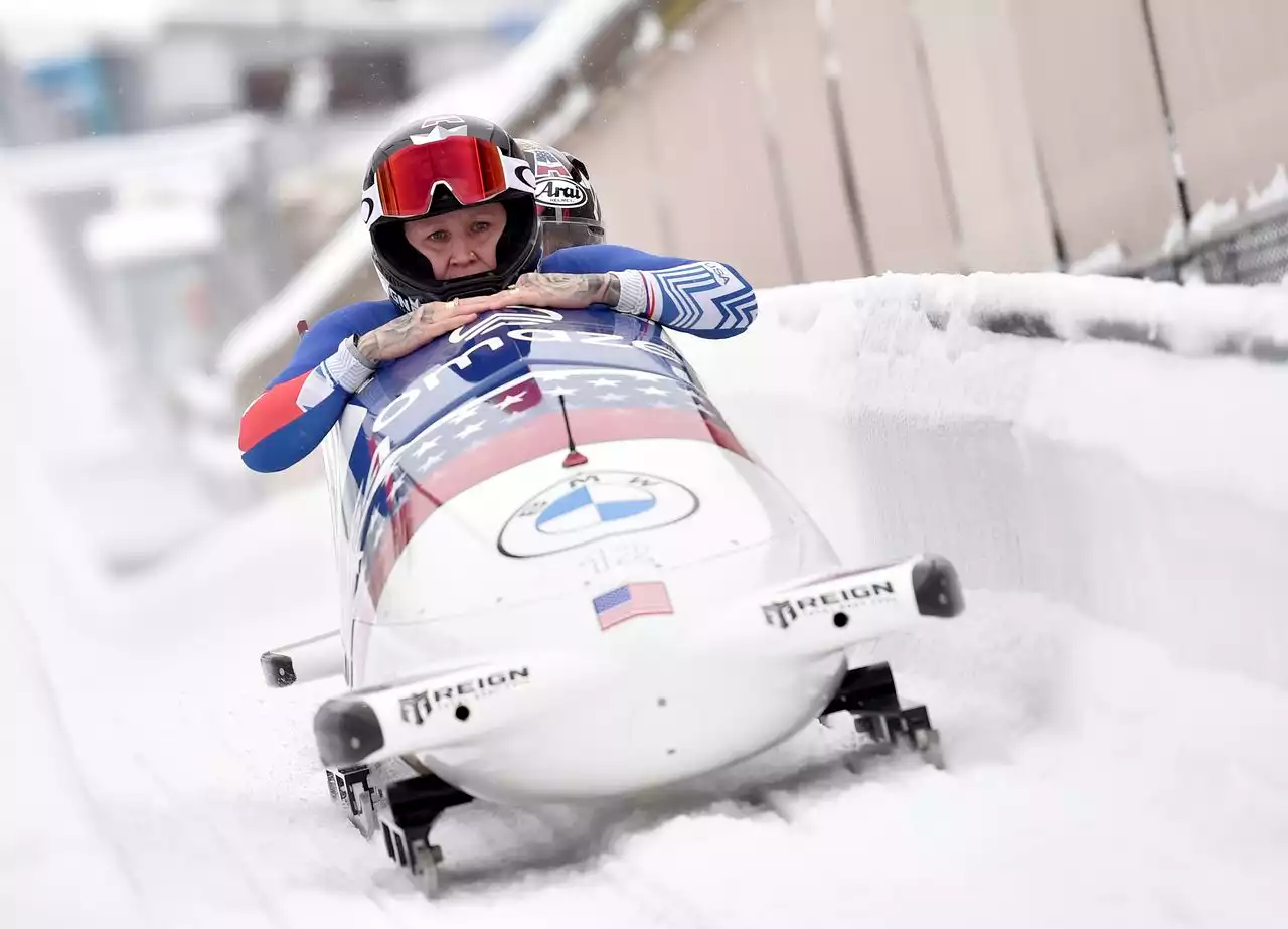 Kaillie Humphries wins Olympic gold for US in women’s monobob