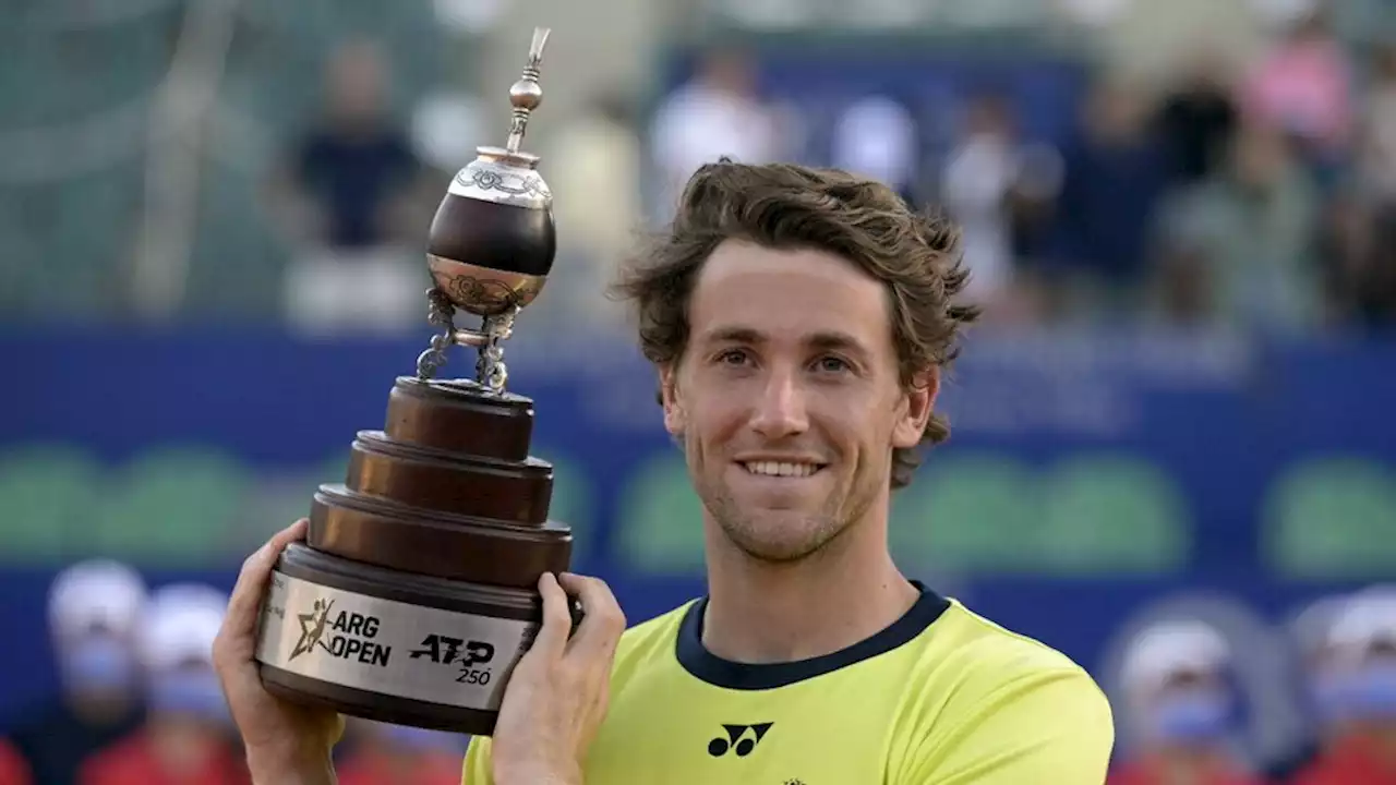 Argentina Open: Ruud le ganó a Schwartzman en el duelo de campeones | El noruego superó al Peque en el cierre de una edición convulsionada por Juan Martín Del Potro