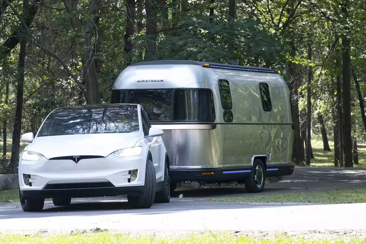 Airstream's camper concept is a sophisticated electric machine