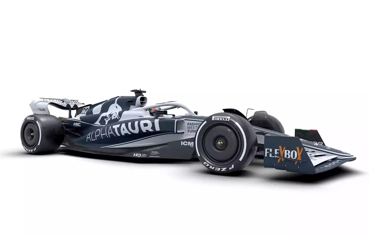 AlphaTauri divulga imagens de novo carro para a temporada 2022 da Fórmula 1