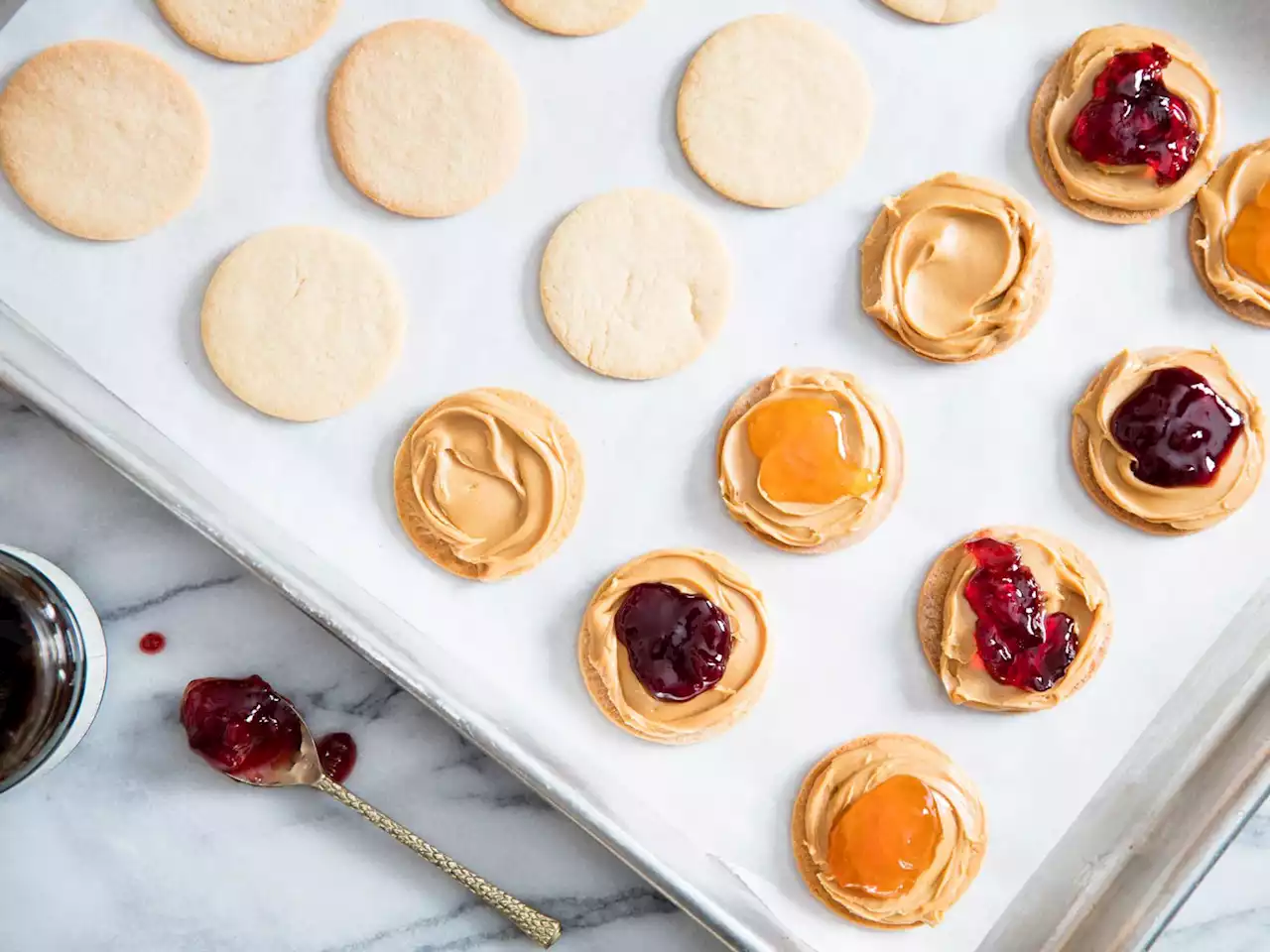 For Your Inner Child: Peanut Butter and Jelly Sandwich Cookies