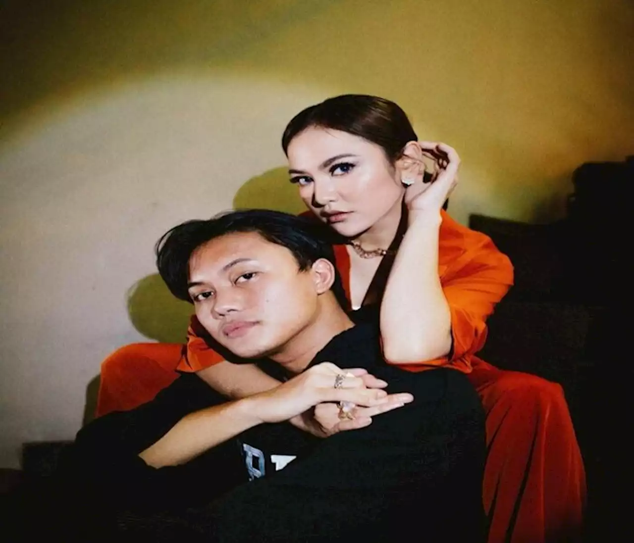 Foto Berdua Rizky Febian, Mahalini Ucapkan Selamat Hari Valentine