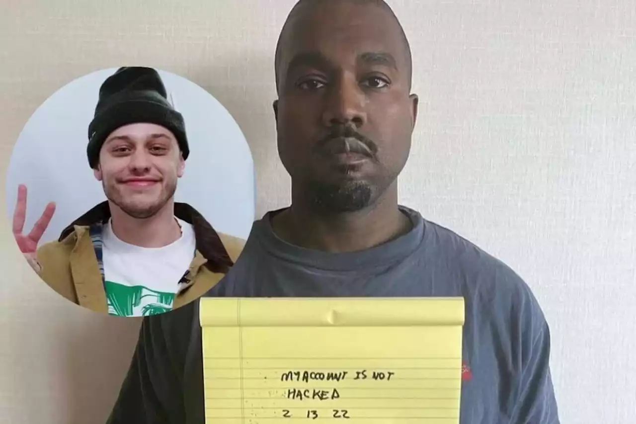 Kanye West bashes Kim's bae Pete Davidson in series of Insta posts