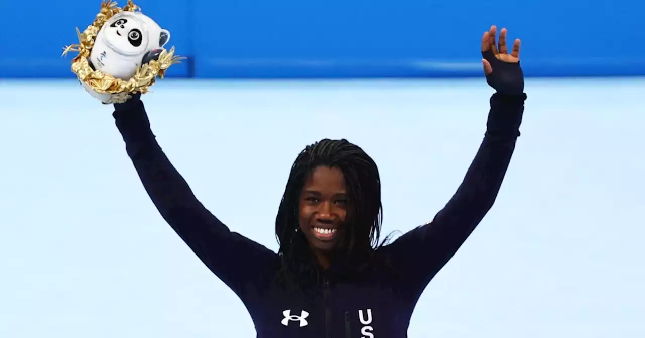 Erin Jackson, speedskater whose best friend gave her Olympic spot, wins gold