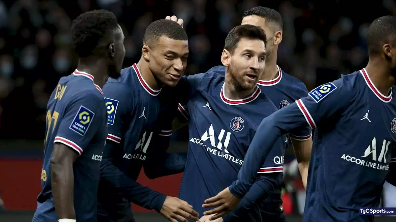 Se calienta el cruce de Champions League entre el PSG de Messi y el Real Madrid por Mbappé - TyC Sports