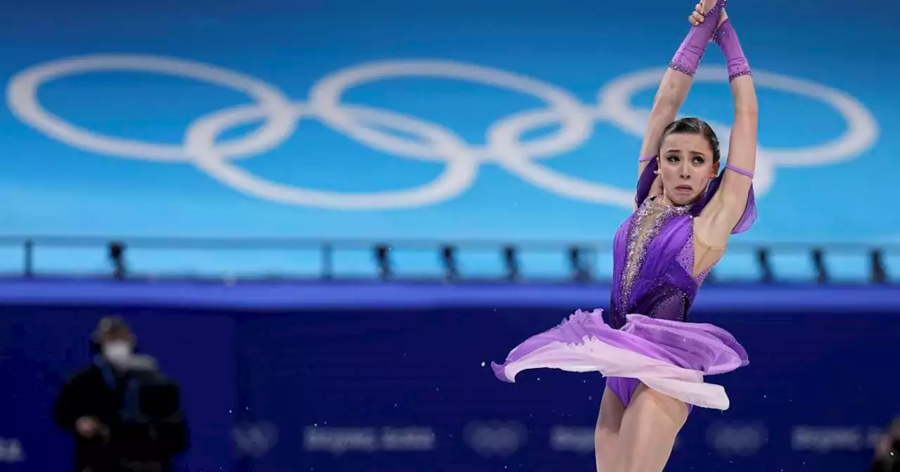 Russia’s Valieva skates into first place after Olympic short program