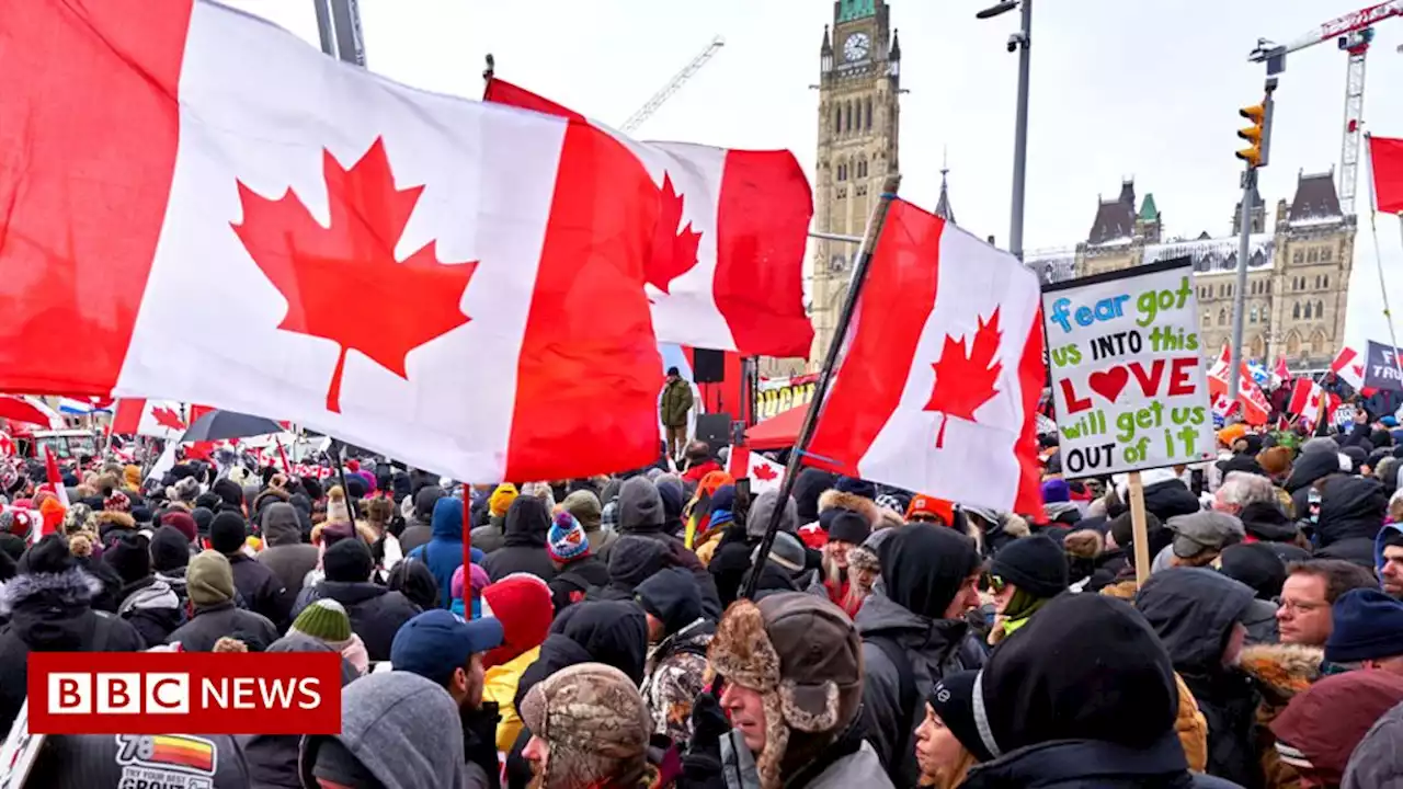 Trudeau vows to freeze anti-mandate protesters' bank accounts