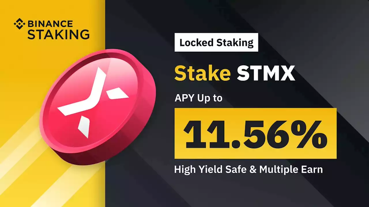 Binance Staking Launches STMX Staking with Up to 11.56% APY | Binance Support