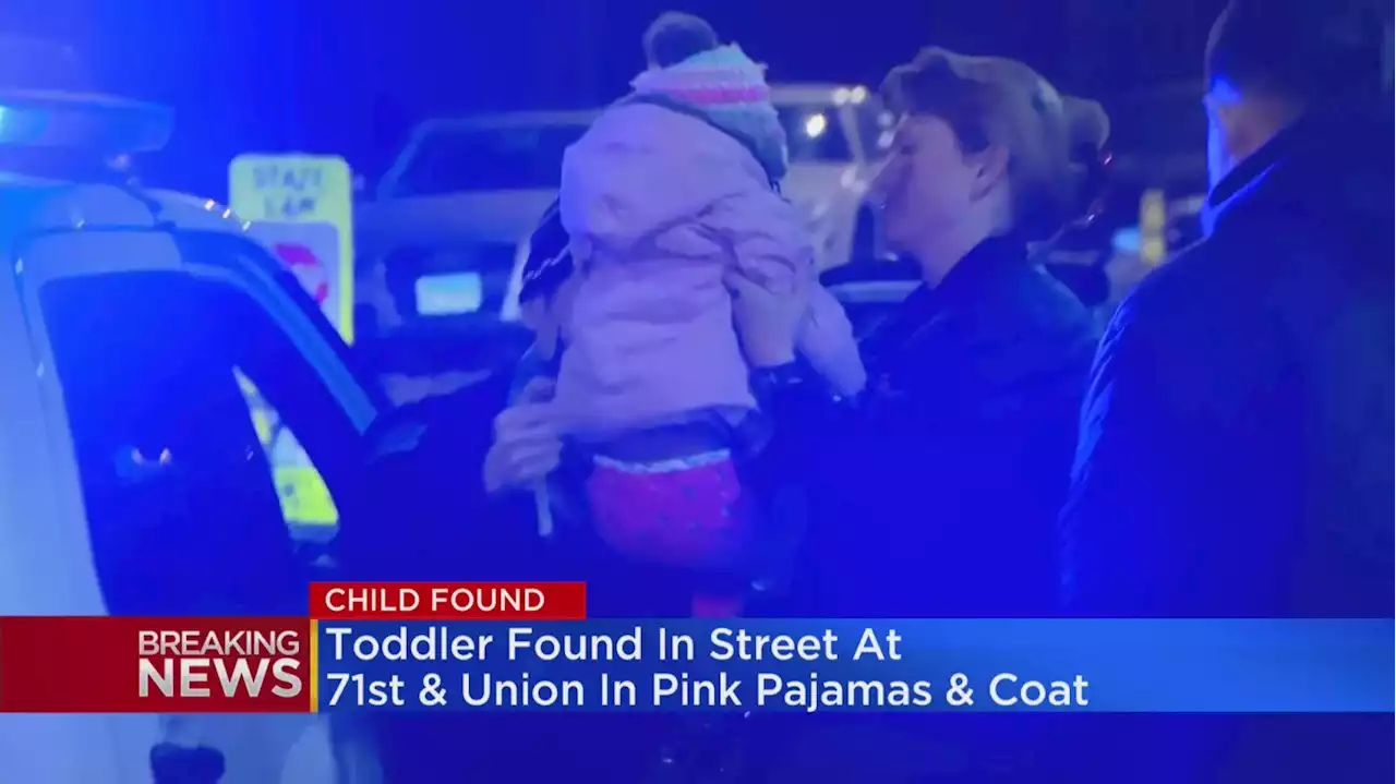 Toddler Found Wandering Alone In Englewood