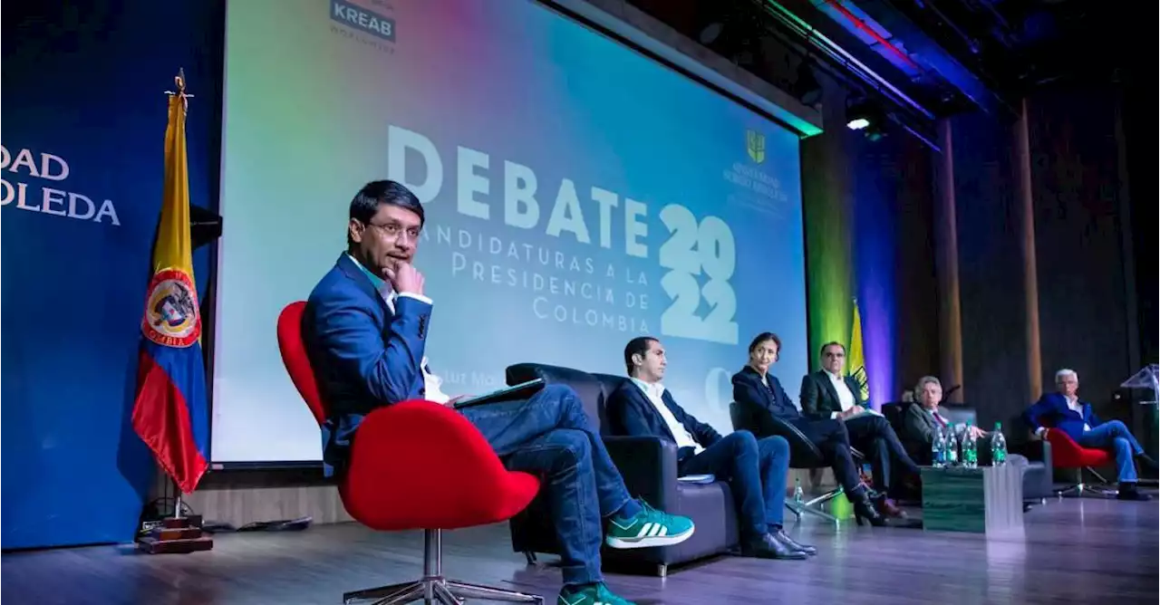 ¿Qué propuestas quedaron del debate presidencial de la Universidad Sergio Arboleda?