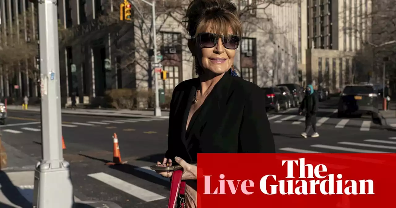 Judge dismisses Sarah Palin’s defamation lawsuit against New York Times – as it happened