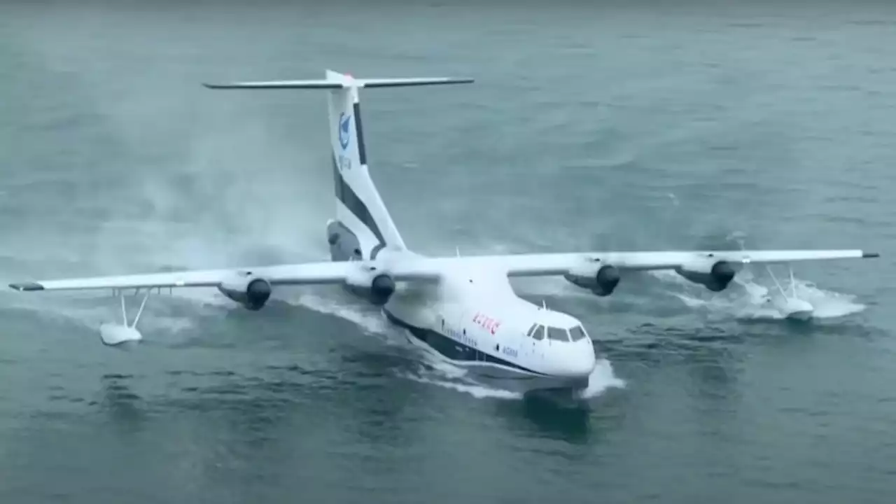 China to test the latest version of the world's largest amphibious aircraft