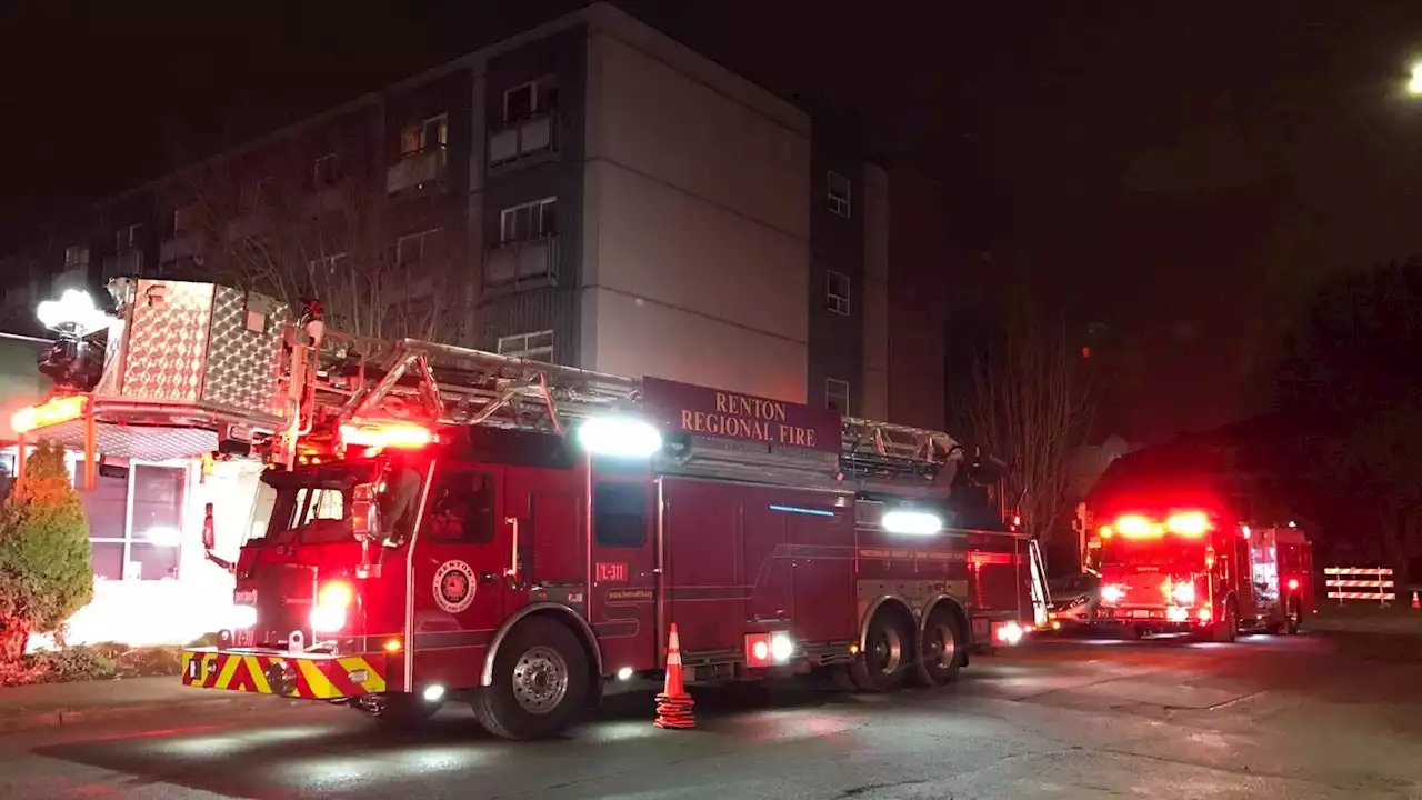 Fire burns unit at Renton veterans housing complex