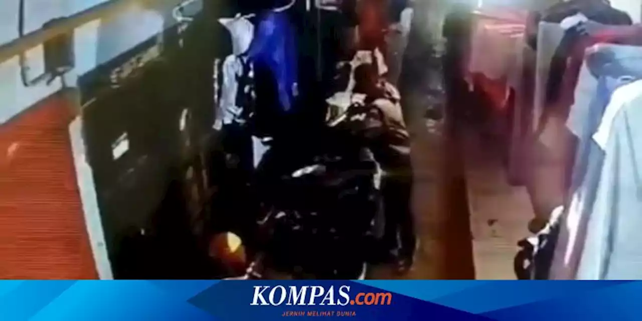 Maling Curi Motor Warga di Pasar Rebo, Disebut Beraksi dalam Hitungan Detik