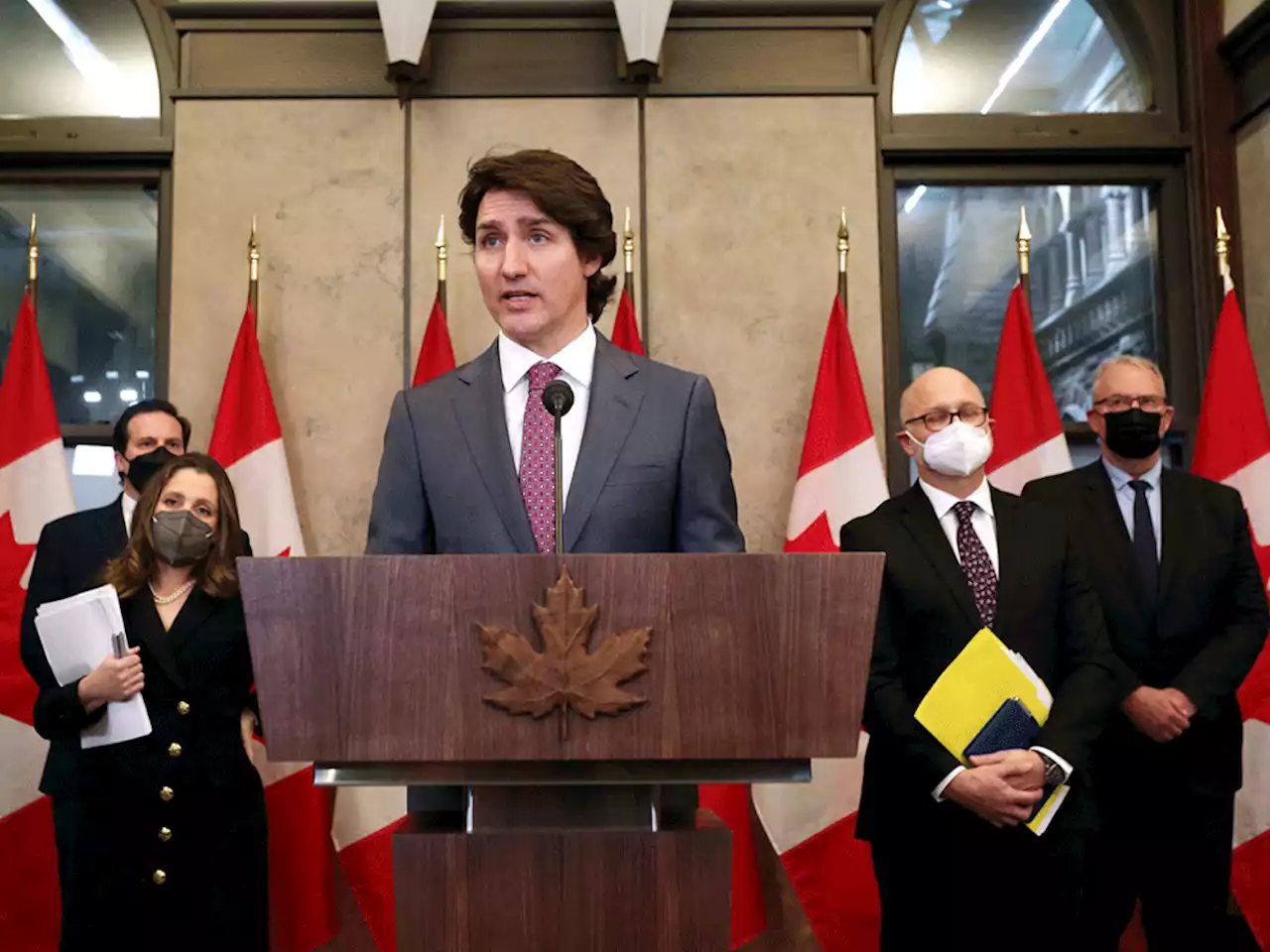 Trudeau invokes the Emergencies Act to clear protesters, border blockades