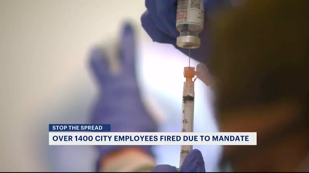 NYC fires more than 1,000 workers over vaccine mandate