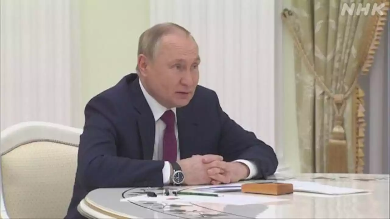 プーチン大統領 独首相と会談 米など批判も交渉続ける姿勢示す | NHKニュース