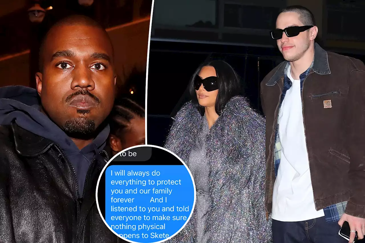 Kim Kardashian allegedly worried ‘someone will hurt Pete’ because of Kanye