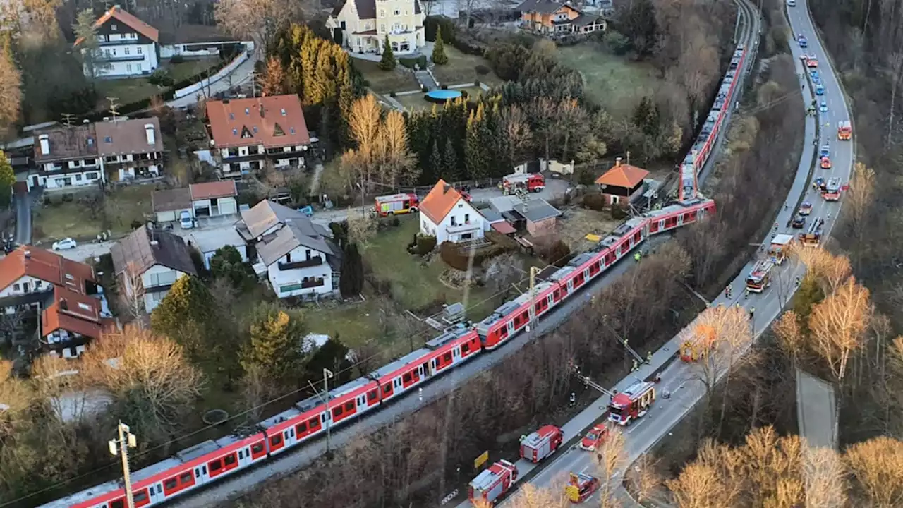 S-Bahn-Unglück bei München: Ebenhausen in Schock