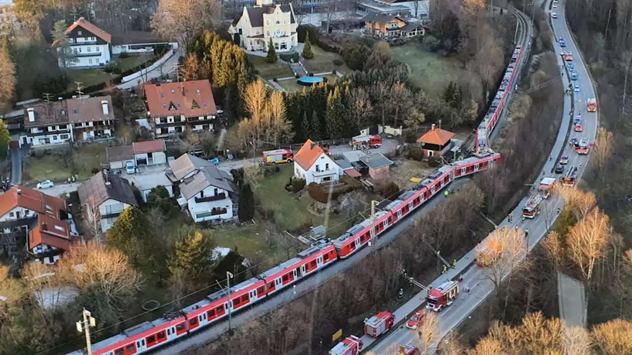 S-Bahn-Unglück bei München: Schäftlarn unter Schock