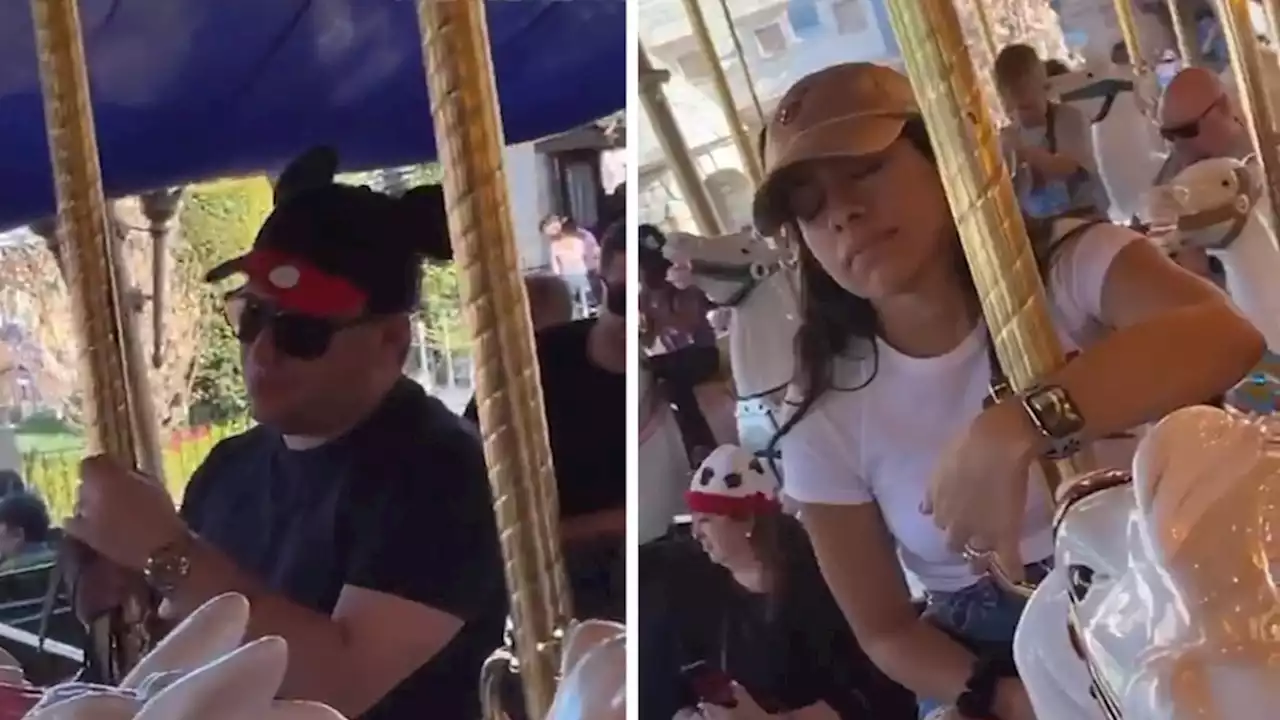 L.A. Rams Parents Hilariously Hungover At Disneyland After Super Bowl