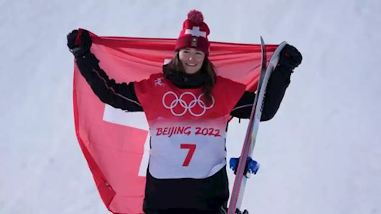 Switzerland's Gremaud wins gold in women's freeski slopestyle