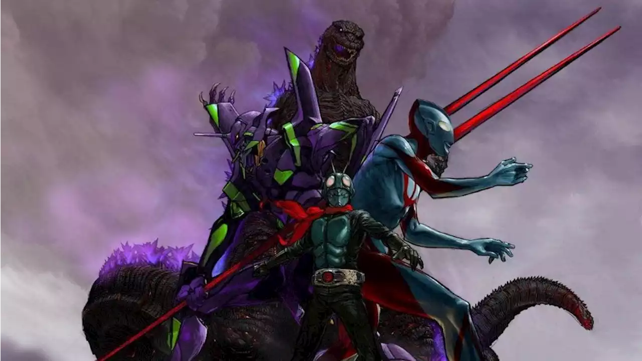 Godzilla, Ultraman and Kamen Rider Join Forces in Shin Japan Heroes Universe From Rival Studios and Anno Hideaki