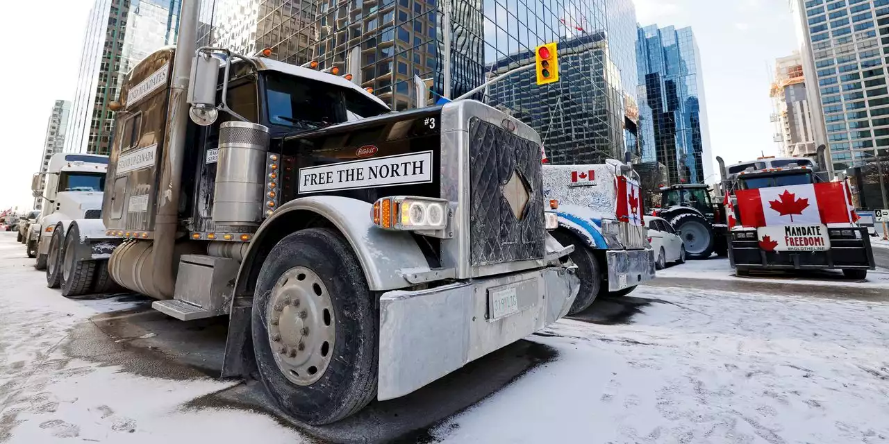 ‘Freedom Convoy’ Protesters in Canada’s Capital City Dig In After Tougher Measures