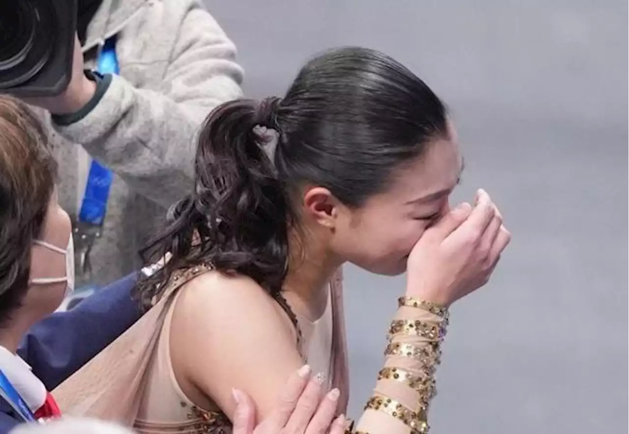 緊張の中で会心の演技、坂本花織の涙に「どれだけ頑張ってきたかが伝わって泣けてくる」…「かおちゃん」がトレンド入り – オリンピック