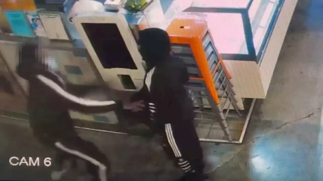 EXCLUSIVE: Video shows victim tackle armed robber threatening East Bay restaurant, saving 10 workers