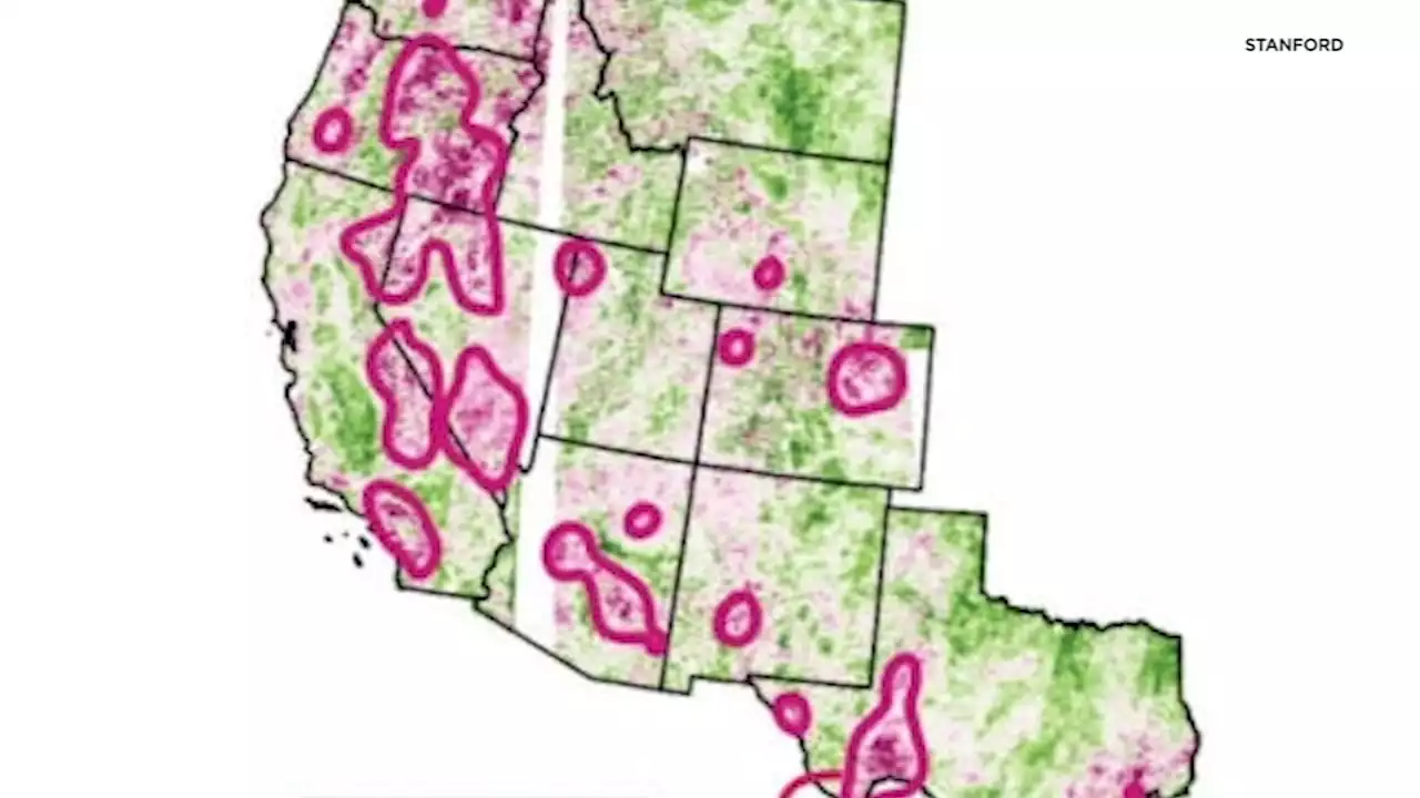 Stanford researchers identify 'double-hazard' wildfire zones in the West