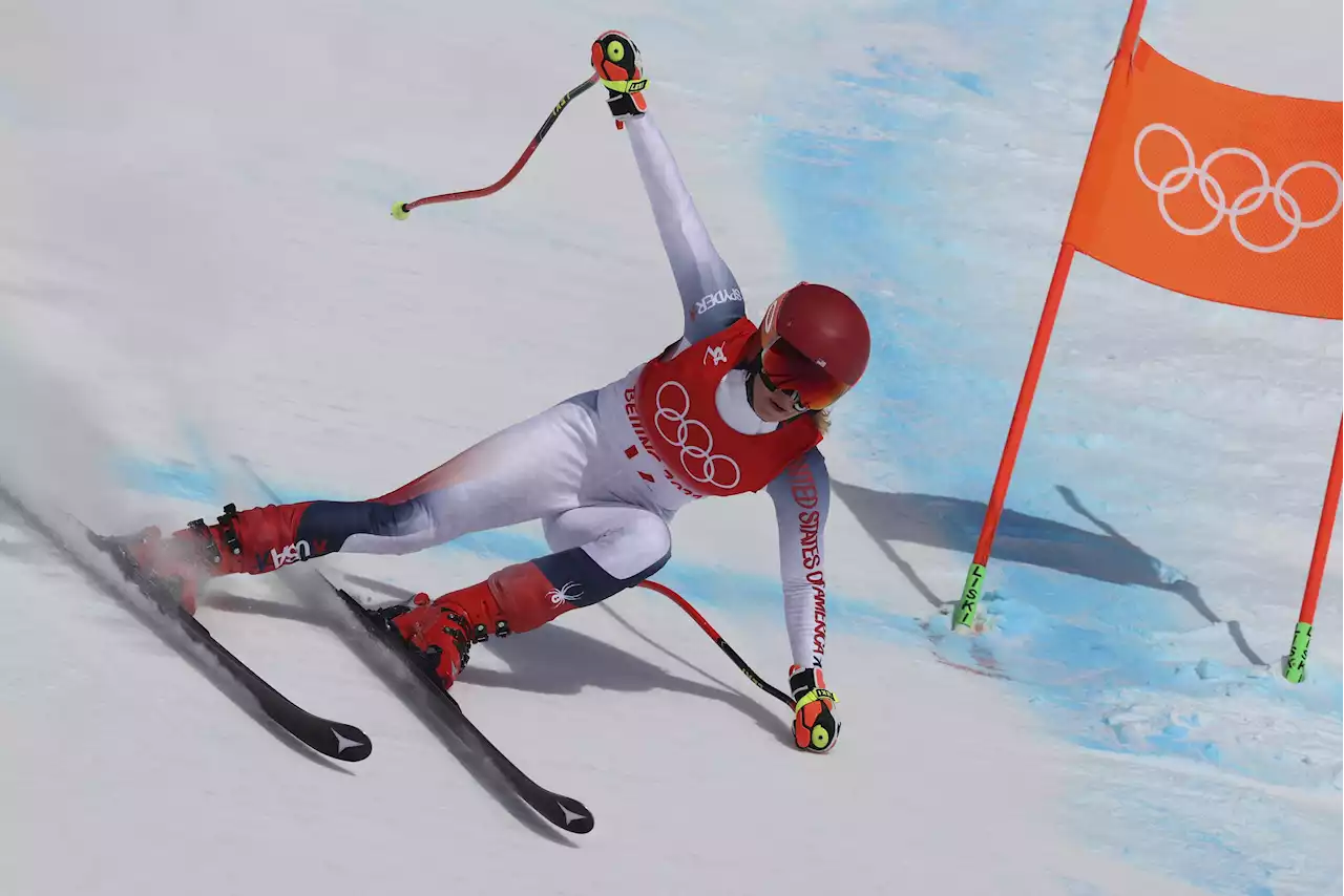 Shiffrin, 18th in downhill, plans to enter 6 Olympic races