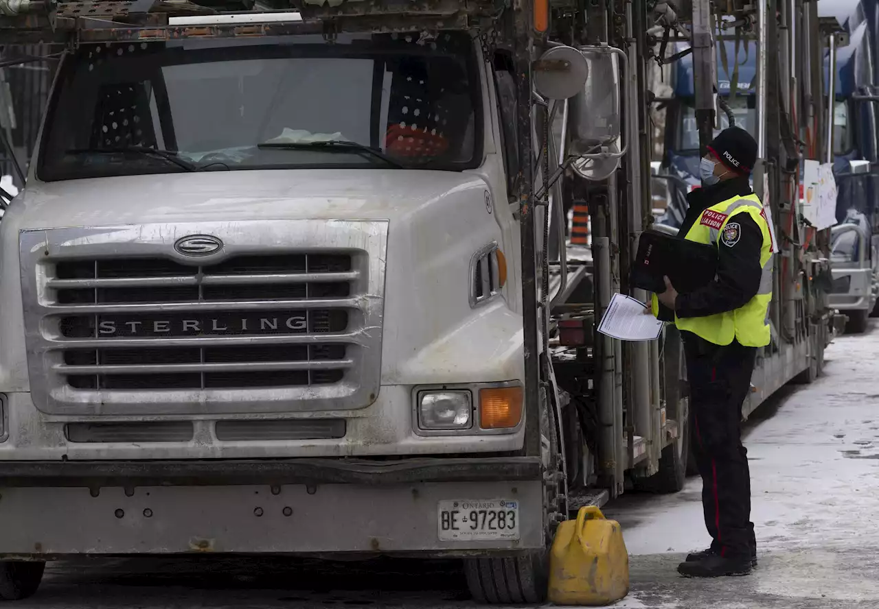 Truckers end US border blockade, siege in Ottawa goes on