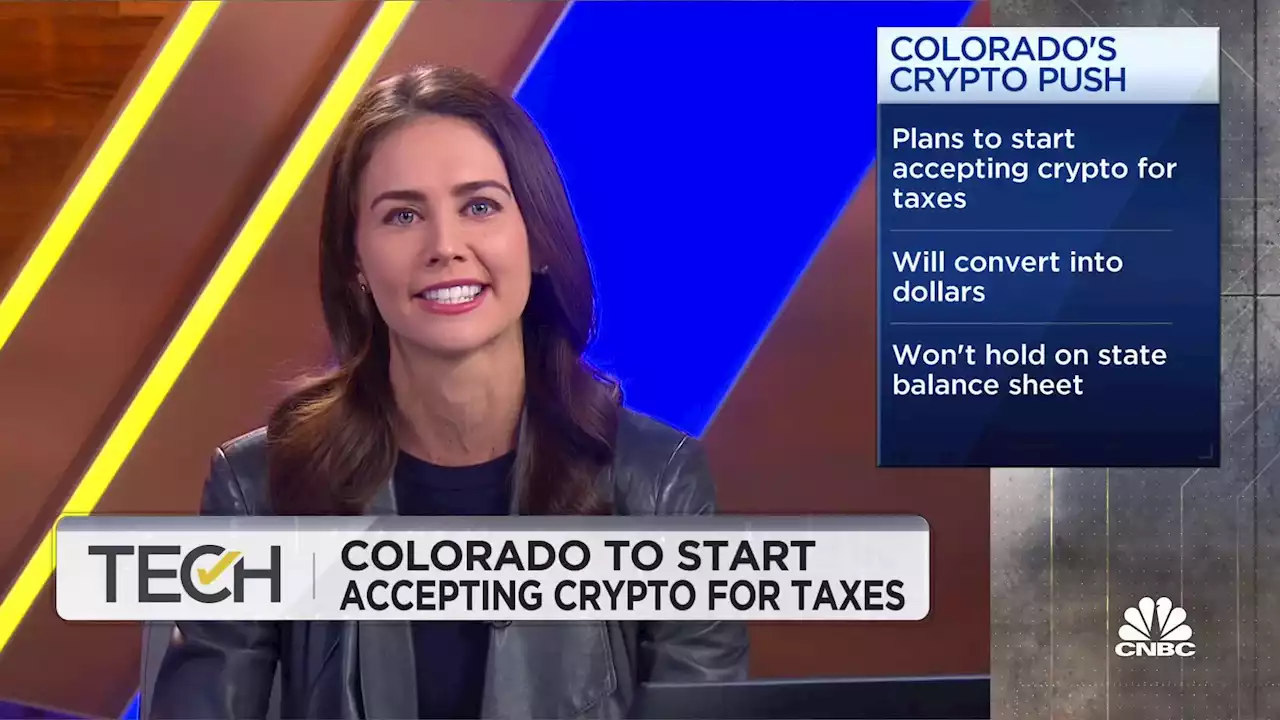 Colorado to start accepting cryptocurrencies for taxes