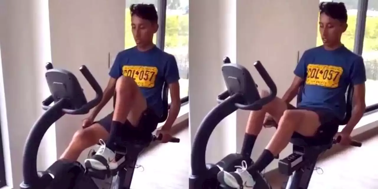 Egan Bernal: inspirador video de sus primeros pedalazos tras el accidente