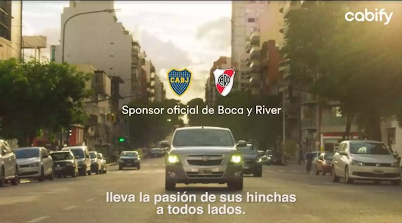 Cabify es sponsor oficial de River y Boca para la temporada 2022