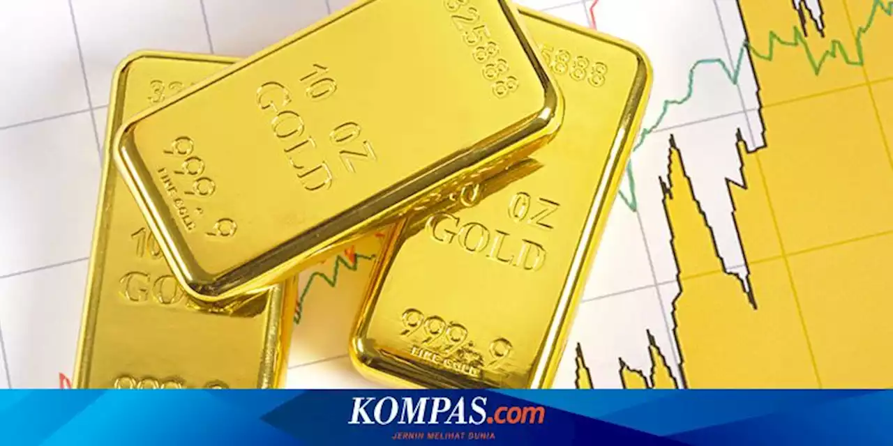 Harga Emas Dunia Turun Setelah Ketegangan Rusia-Ukraina Mereda