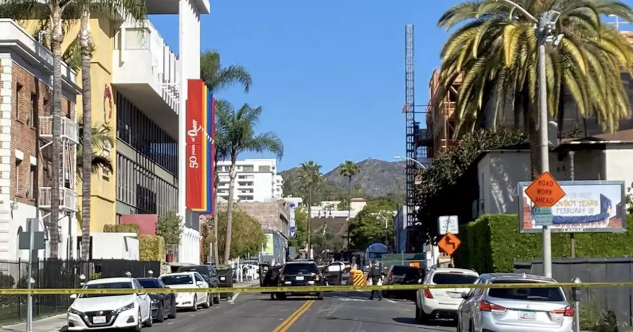 Hollywood Boulevard shut down as police investigate report of armed man in a car