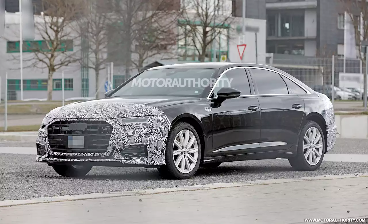 2023 Audi A6 spy shots: Mild tweaks for mid-cycle update