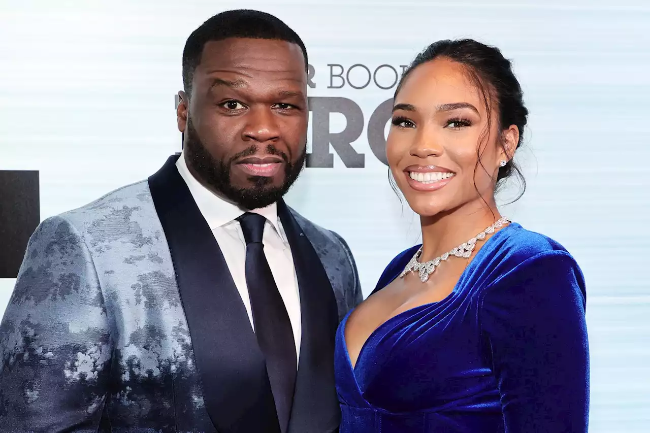 50 Cent enjoys Valentine’s dinner with girlfriend after Super Bowl show