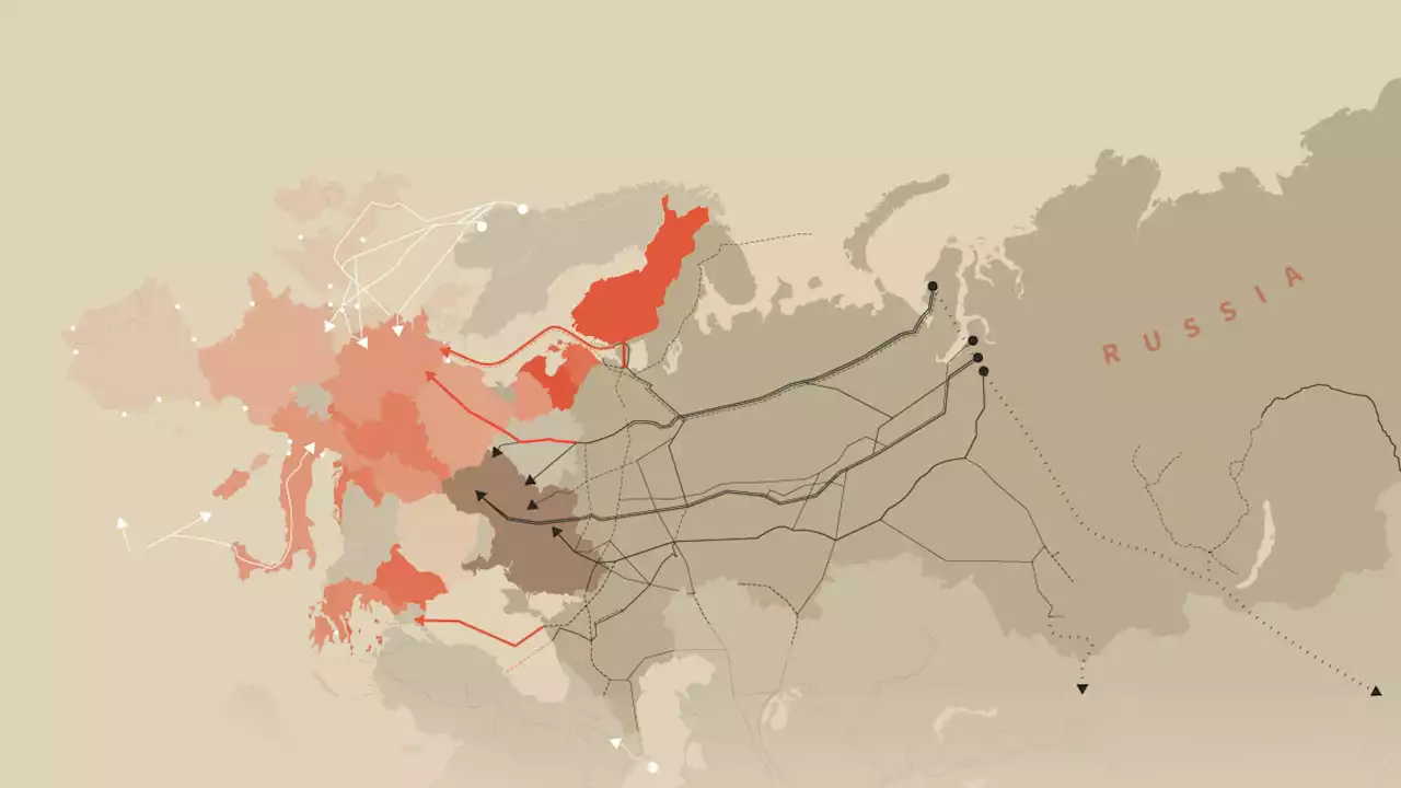 Russian gas threat in Europe