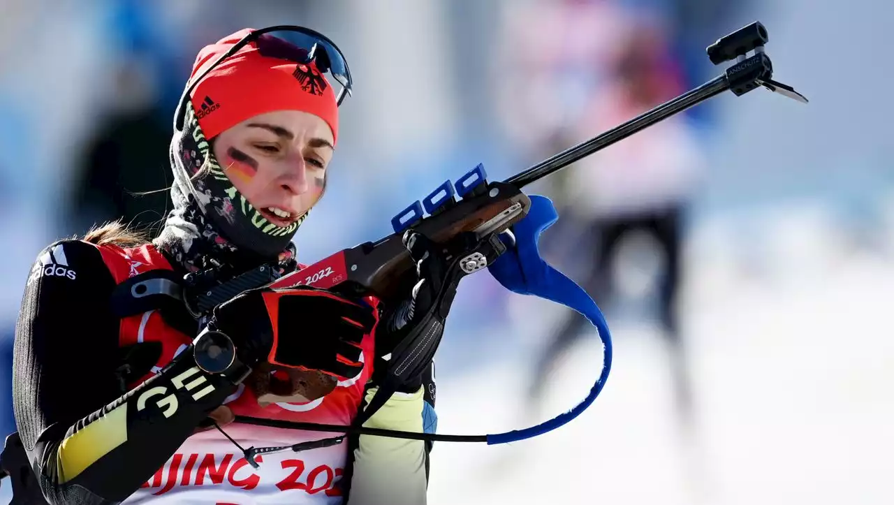 Olympia 2022 - Biathlon: Deutsche Frauen-Staffel holt Bronze