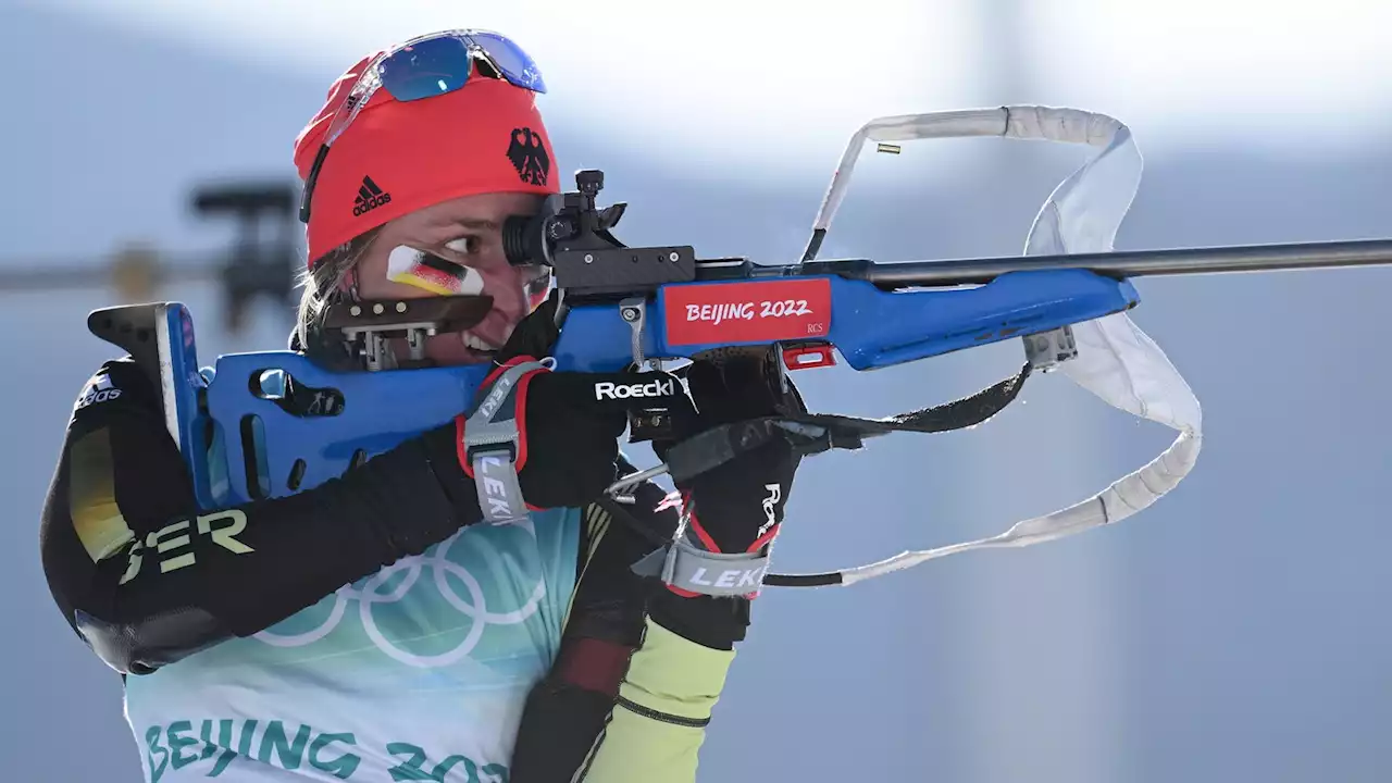 Biathlon: Deutsche Frauen-Staffel erkämpft sich Bronze