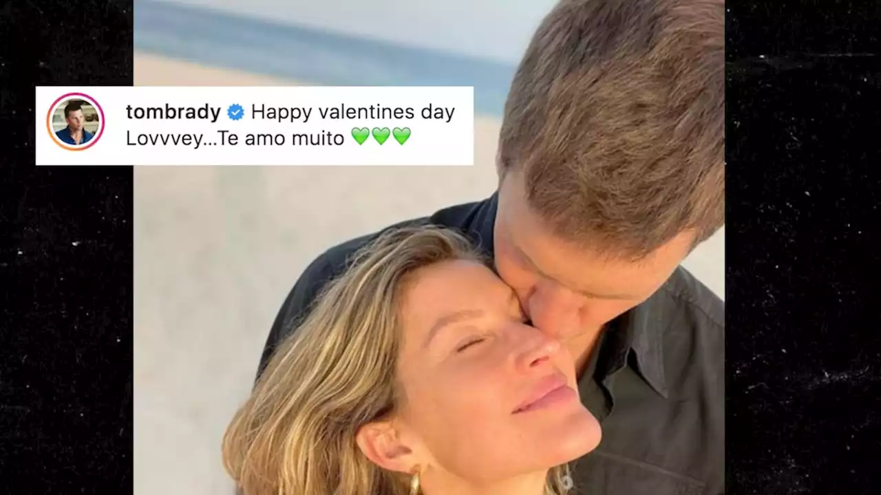 Tom Brady Posts Mushy Valentine's Day Note To Gisele