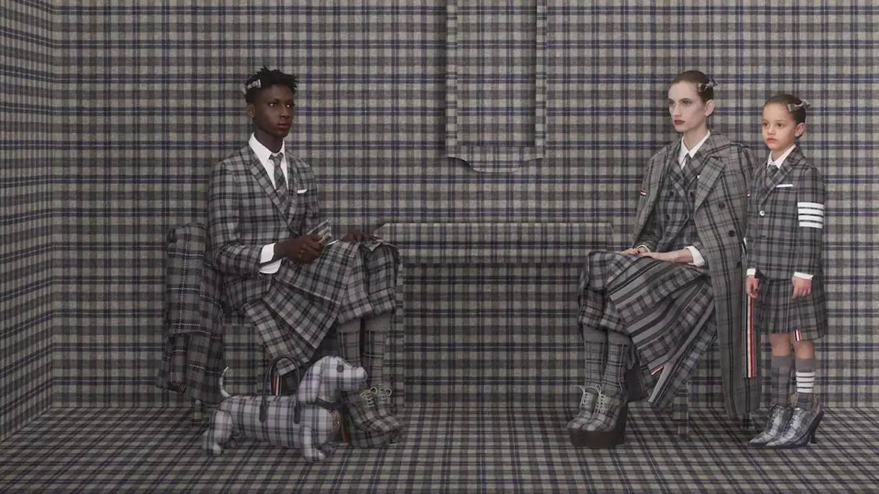 Thom Browne Presents a Total Tartan Takeover